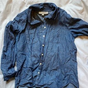 ann taylor LOFT button down- SP